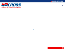 Tablet Screenshot of crossheating.com